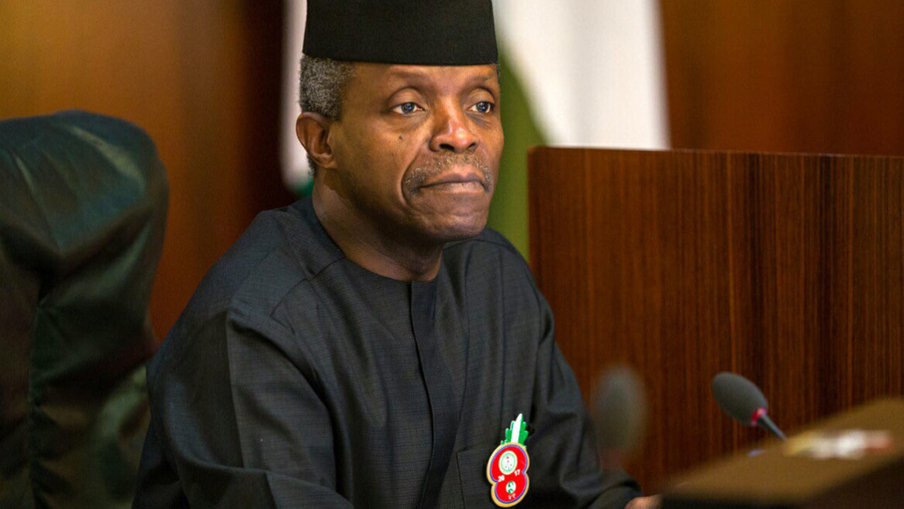 Osinbajo goes to U.S, meets Pence