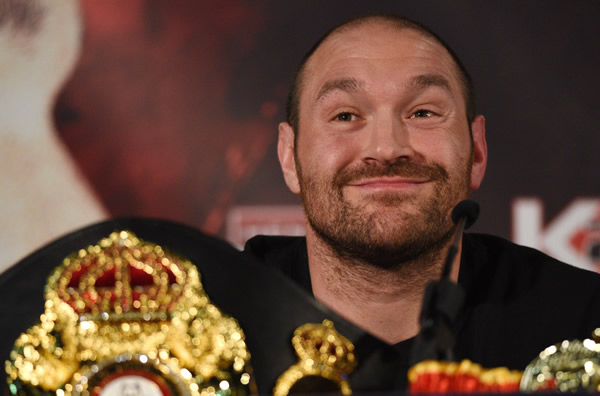 Anthony Joshua is ‘finished’ says Tyson Fury