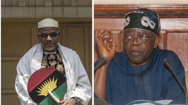 You are a disgrace to the Yoruba, Kanu blasts Tinubu