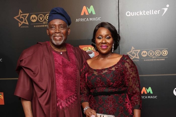 Joke Silva showers encomiums on husband, Olu Jacobs at 77