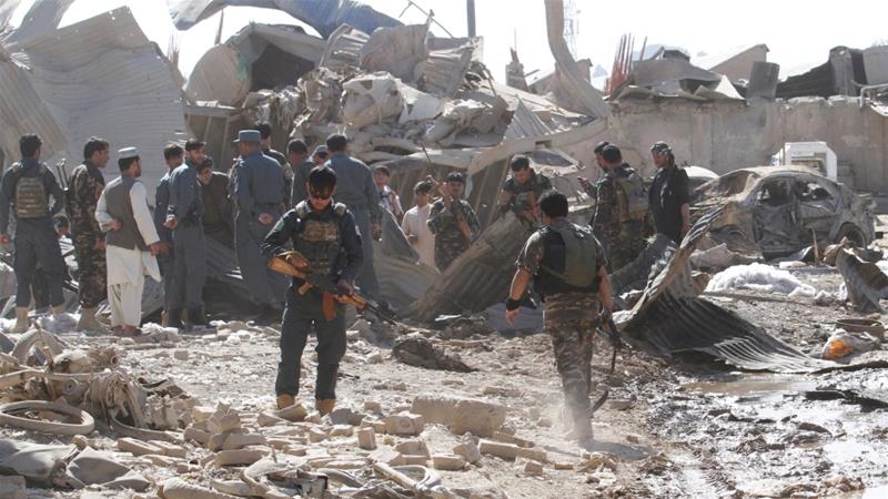 Villagers Search For Bodies As 70 Died In Afghan Blast
