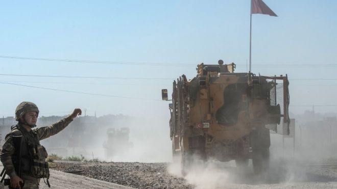 Heavy fighting Continues As Turkey Pushes Into Syria