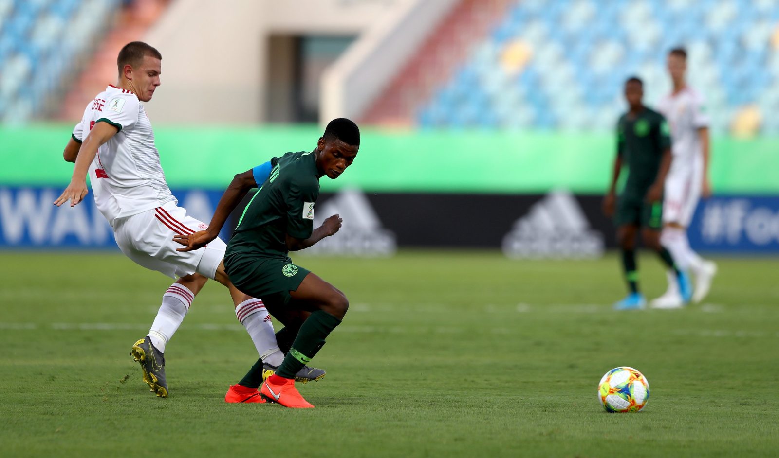 Real Madrid, Barca, Atletico Track Golden Eaglets Captain Tijani