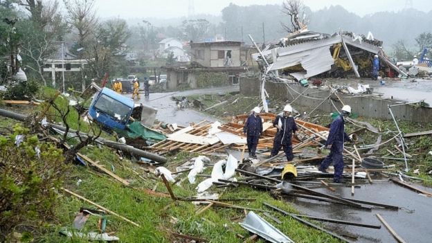 Japan Hit By Typhoon Hagibis,The Biggest Storm In Decades