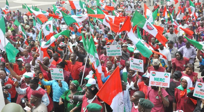 Labour Strike: NLC Shuts Offices And Schools In Asaba