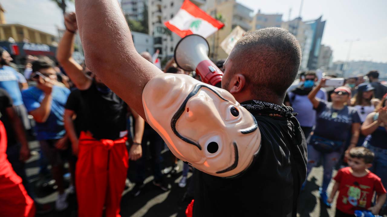 Hundreds Gather In Lebanon For Fresh Protests