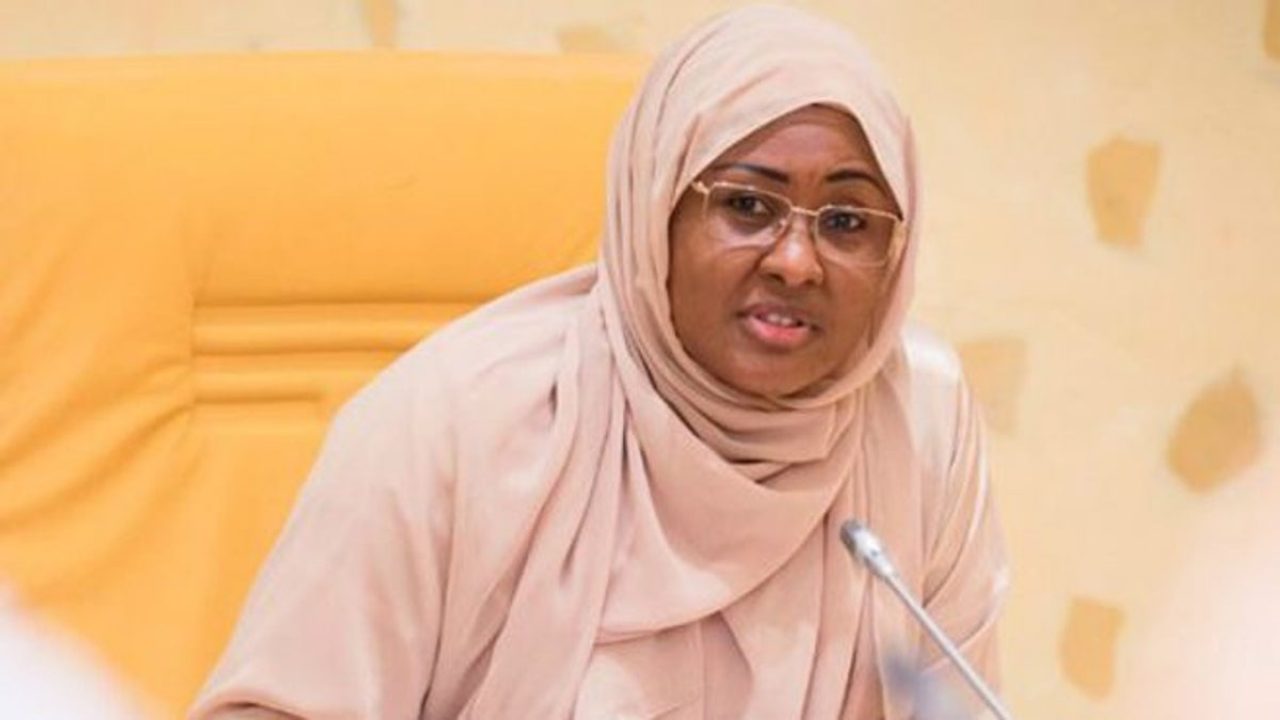 First Lady Aisha Buhari Returns To Abuja Very Bitter