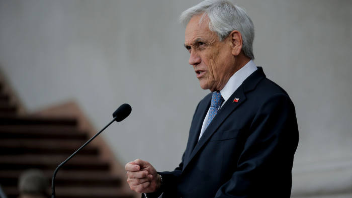 President Pinera To Meet With Parties On Street Violence