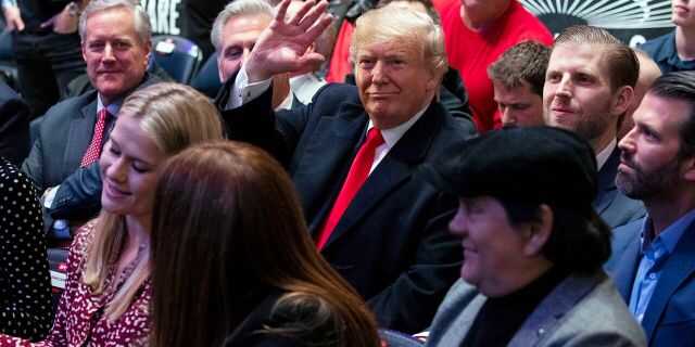 Trump Booed At UFC Fight Night In New York