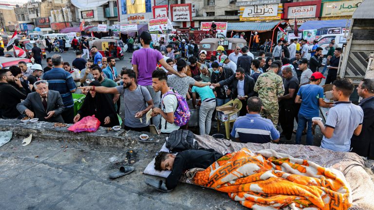 Iraq Protests: PM Sees Power Being Clipped By Rivals