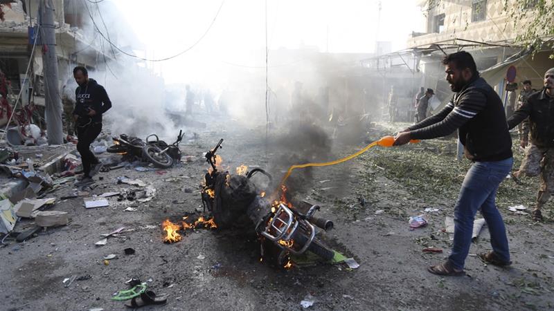Over A Dozen Killed In Car Bomb Near Turkey-Syria Border