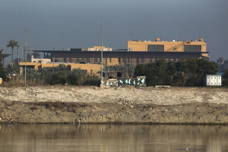 The US embassy is located in the Green Zone, the Iraqi capital's high-security enclave