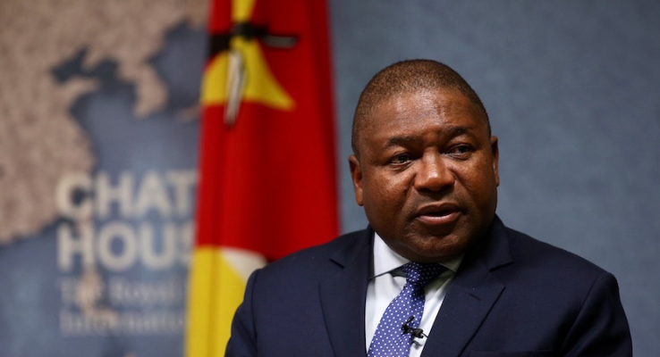 Mozambican President Filipe Nyusi