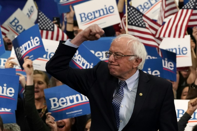 Bernie Sanders: riding high