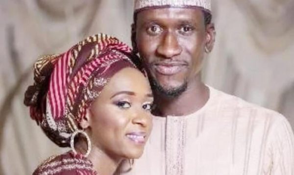 The late Bilyaminu Haliru Bello and his wife Maryam Sanda