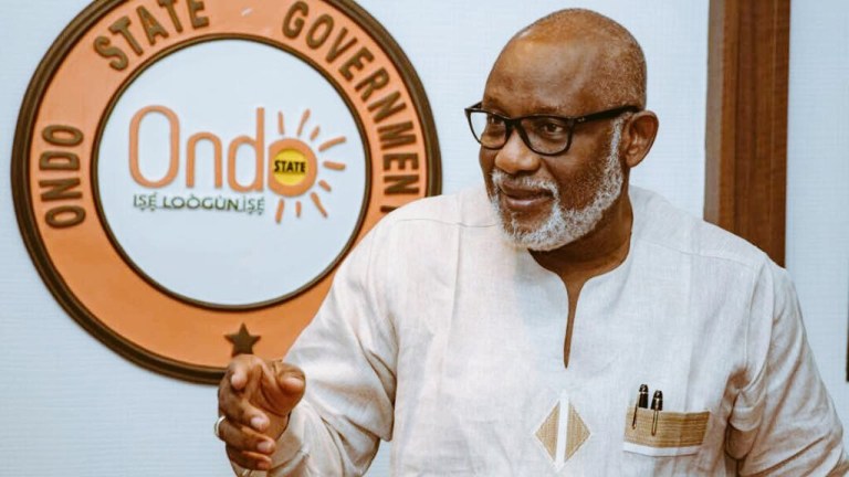Ondo People Cannot Continue To Live In Fear – Akeredolu