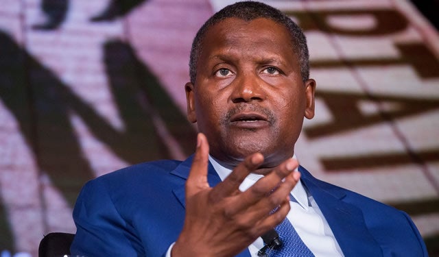 Dangote Loses $2.5bn In One Month - Bloomberg