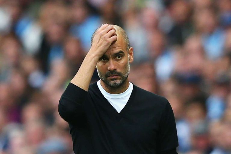 Guardiola Ashamed Of Losing Back To Back Derby To United