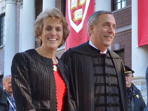 Harvard Uni Boss, Lawrence Bacow, Wife Get Coronavirus