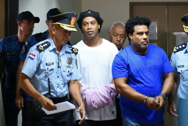 Lawyers Battle For Ronaldinho Over Fake Passport Arrest