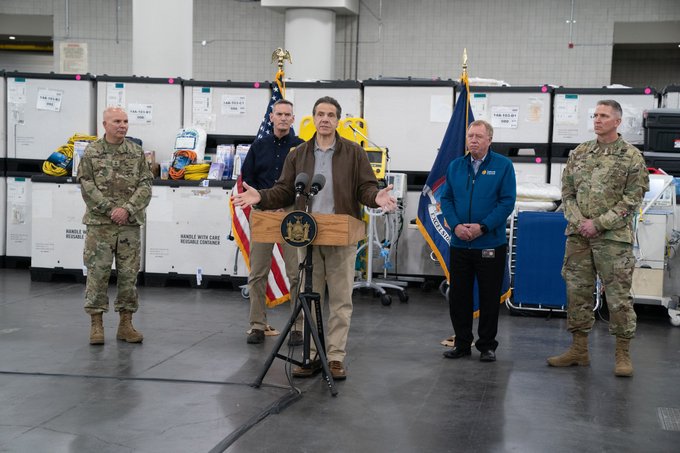 New York Governor Cuomo Appeals To Trump For Swift Help