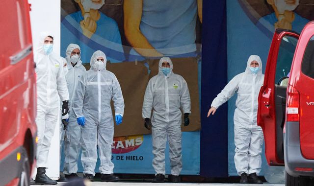 Spain Reports 655 Deaths In A Day