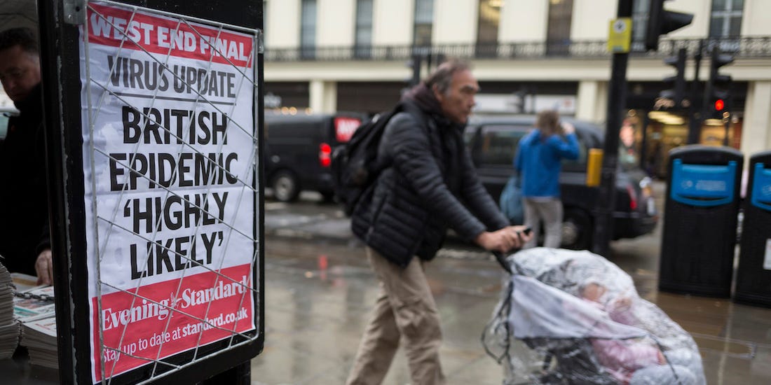Coronavirus Grim Reaper Merciless in UK, Kills 936 People