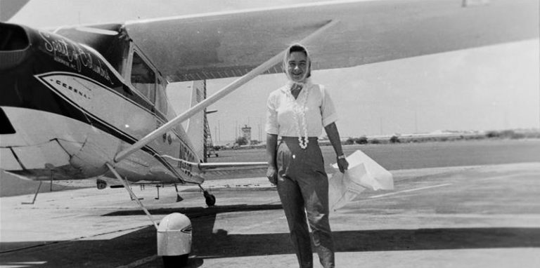 Remembering The First Woman To Fly Solo Around The World