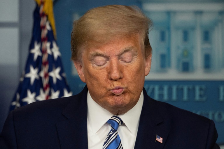 Trump Backs US Health Secretary, Lashes Media
