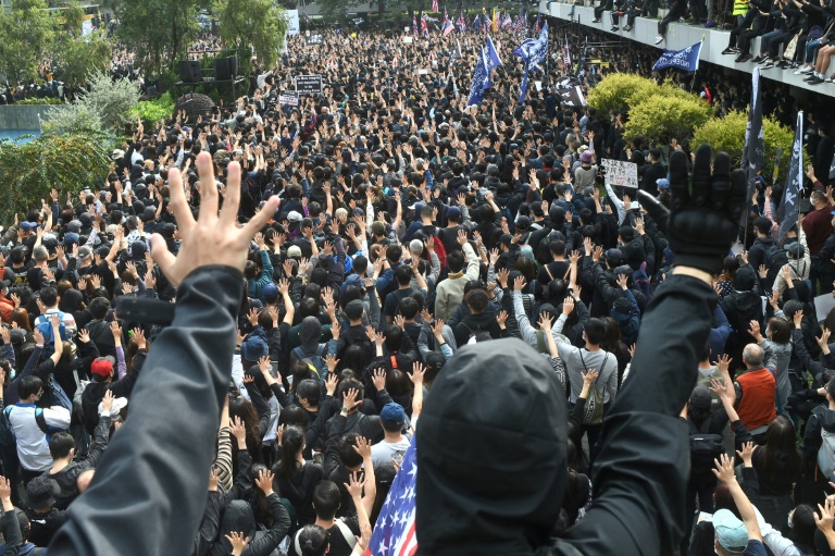 China Warns HK Protesters Against 'Stirring Up Trouble'