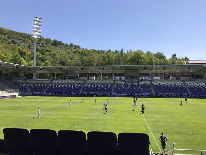 Football Resumes In Germany With Goal & 4 Min Red Card
