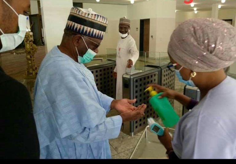 Gambari, Buhari’s New Chief Of Staff Arrives Aso Villa