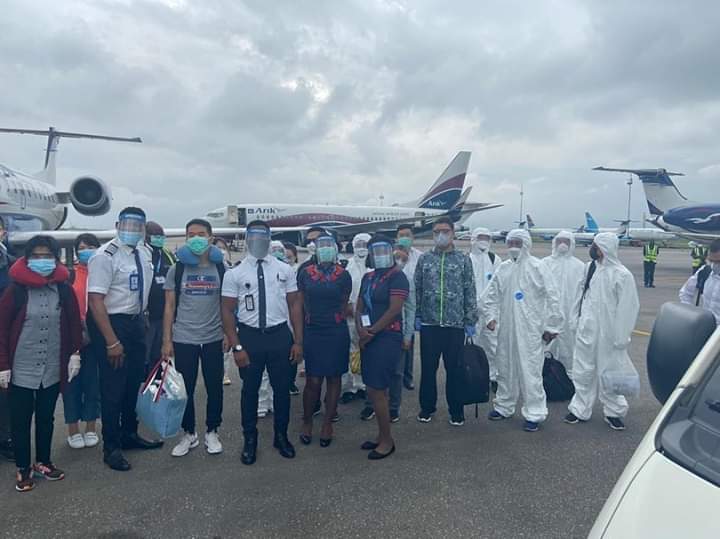 Matthew Ekeinde Flies Out Chinese Doctors, Omotola Reacts