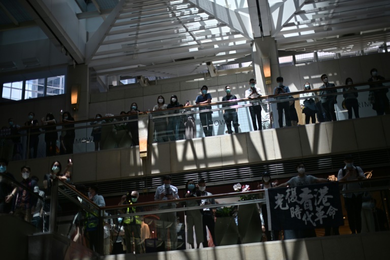 Police On Alert In Hong Kong Ahead Of Democracy Rallies