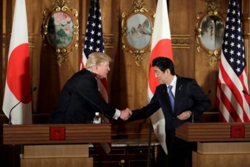 Trump, Abe Agree On Actions Against Coronavirus