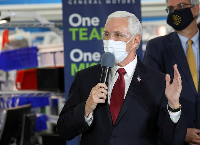 U.S. Vice President Pence Self-Isolates For Coronavirus