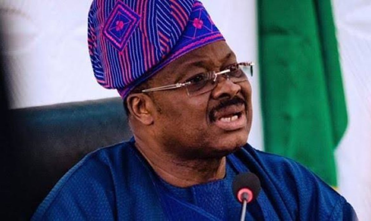 Ajimobi Buried At Oluyole Residence Amid Tight Security