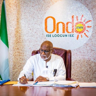 Akeredolu Denies Involvement In Deputy-Police Saga