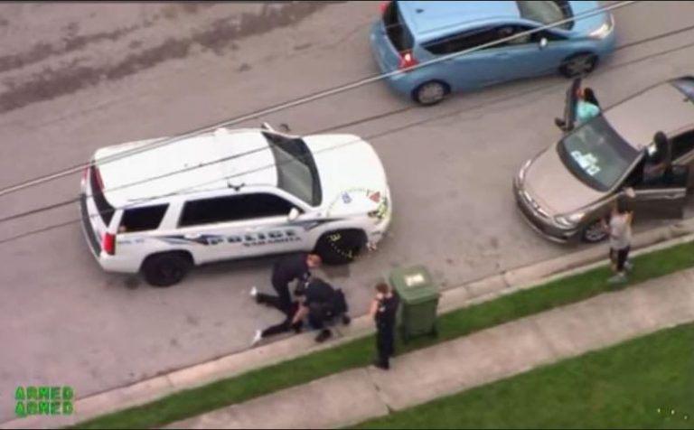 Cop Kneels On Another Black Man's Neck During Arrest