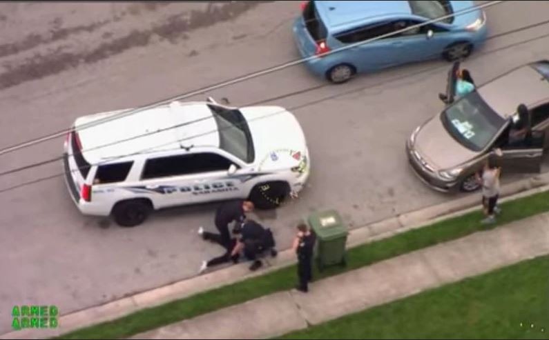 Cop Kneels On Another Black Man's Neck During Arrest