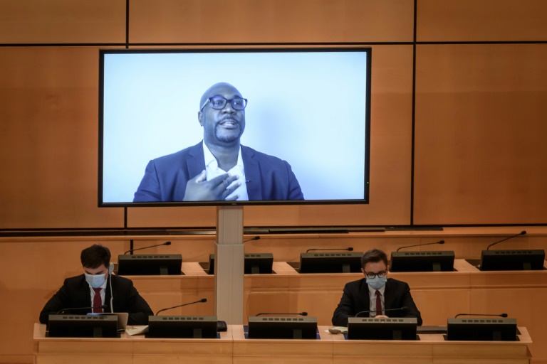 Floyd's brother tells UN 'black lives do not matter' in US