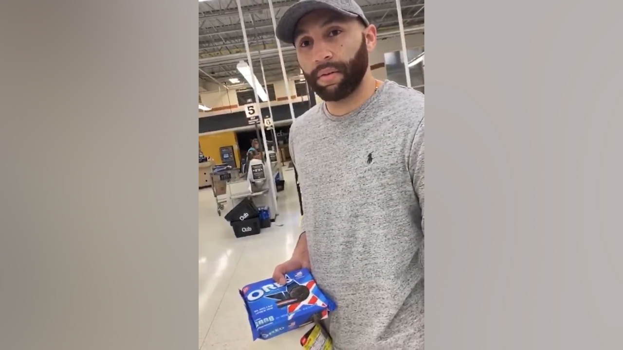 George Floyd - Charged Cop Confronted While Shopping