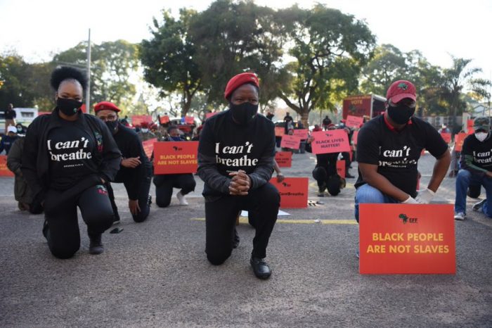 George Floyd’s Protests Spread To South Africa, Malema Rallies