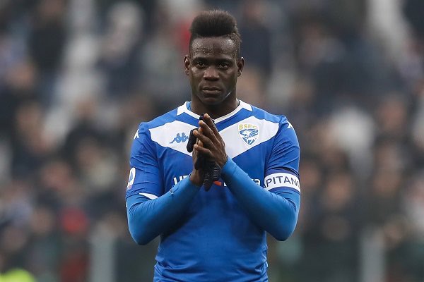 Mario Balotelli sacked by hometown club Brescia