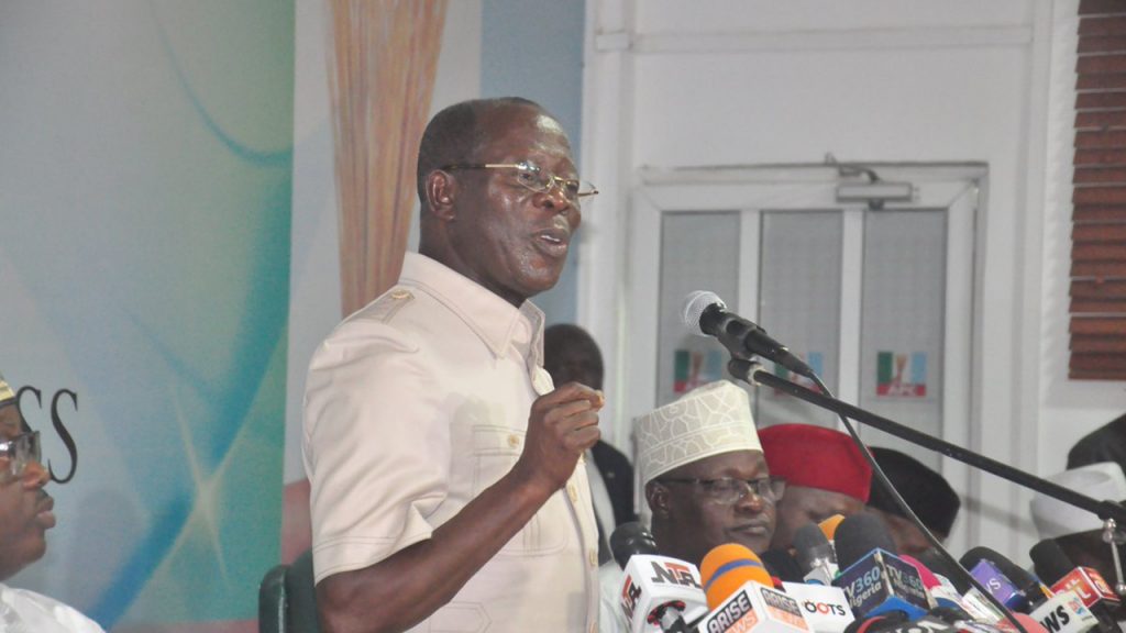 Giadom Oshiomhole’s Loyalists Confirm They Will Snub NEC Meeting With Buhari