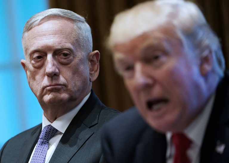 Mattis Trump trying to 'divide' America - ex-Pentagon chief Mattis