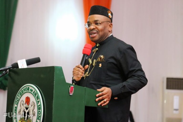 Gov Udom Emmanuel Approves Promotion For 2,248 Workers