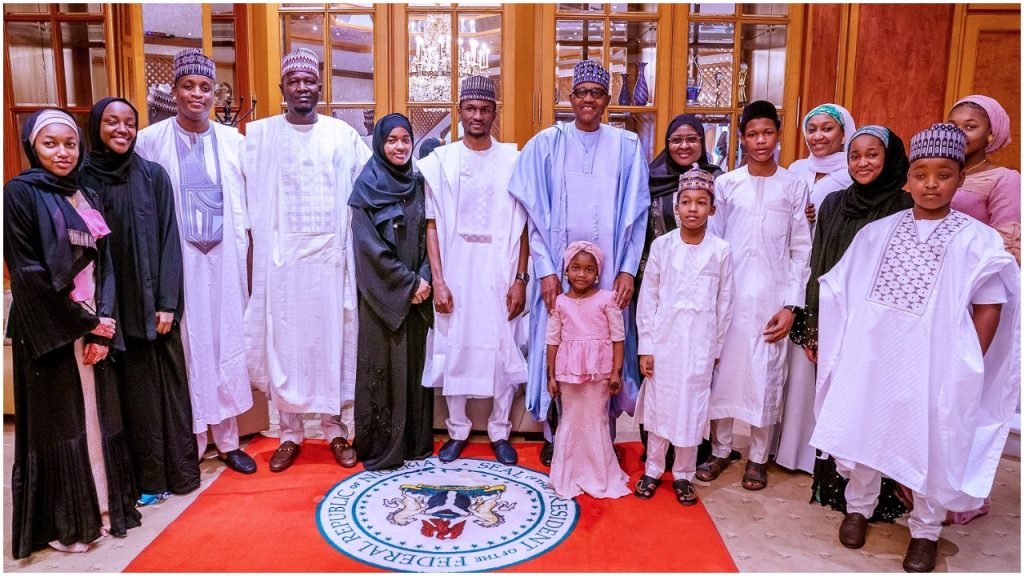 Eid-el-Kabir - How Buhari celebrated Sallah