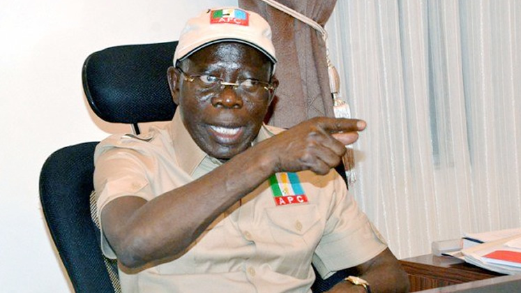 PDP Installs Billboard To Mock Oshiomhole's 2016 Speech