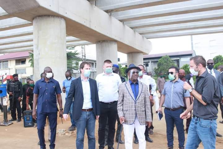 Gov Wike Appraises Major Flyover Bridge Project In State